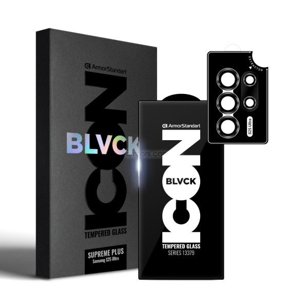 Фото - Защитное стекло для смартфона Armorstandart Supreme Plus Black Icon for Samsung S25 Ultra (ARM85455)