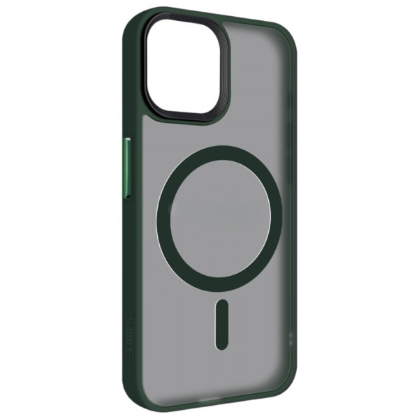 Фото - Чехол для смартфона Armorstandart Uniq Magsafe for Apple iPhone 15 Pro Max Dark Green (ARM75321)