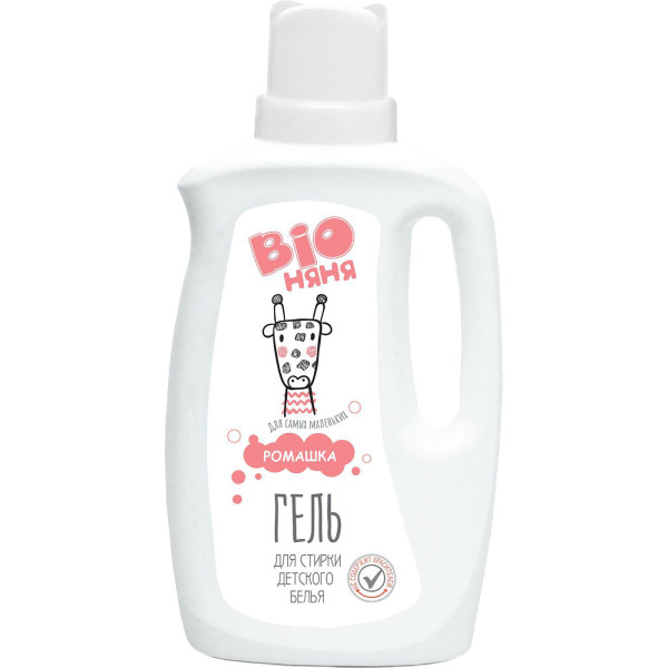 Фото - Гель для стирки Bio Няня детского белья 1 л ромашка (4820168431104)