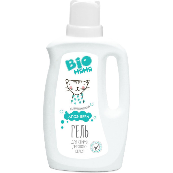 Фото - Гель для стирки Bio Няня детского белья 1 л алоэ вера EN UA (4823015930713)