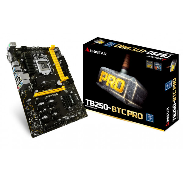 Фото - Материнская плата Biostar TB250-BTC Pro