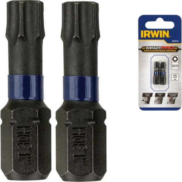 Фото - Набор бит для отвертки IRWIN Impact Pro 1/4'' 25 мм TX25 2 шт. (IW6061611)