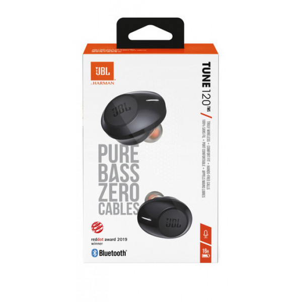 Фото - Наушники вкладыши беспроводные JBL Tune 120TWS Black (JBLT120TWSBLK)
