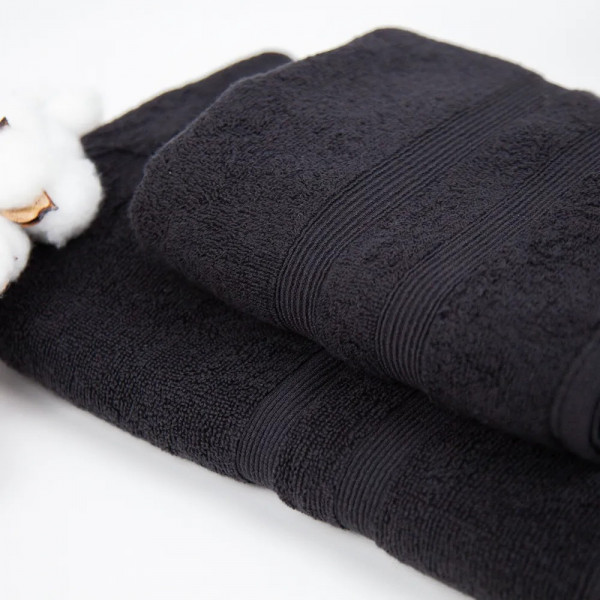 Фото - Полотенце для лица ТЕП Tender Touch 50х90 см Black (Р-04137_27880)