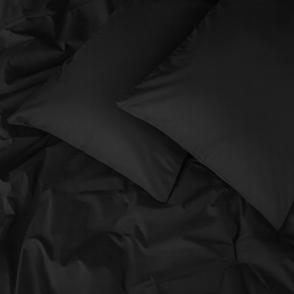 Фото - Наволочка MirSon Бязь 16-9000 Black Stone 70х70 (2200005898079)