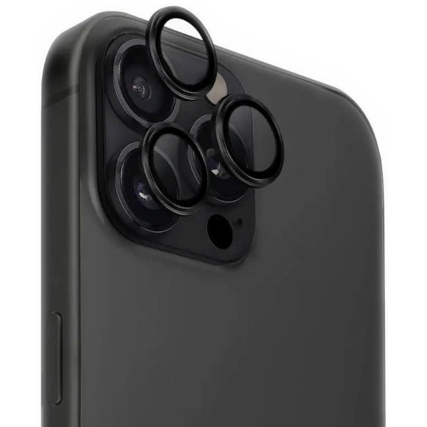 Фото - Защитное стекло для смартфона NEU Chatel Metal Frame Lens Protector Glass for iPhone 16 Pro/16 Pro Max Black (Lens16ProBlack) Фото - Защитное стекло для смартфона NEU Chatel Metal Frame Lens Protector Glass for iPhone 16 Pro/16 Pro Max Black (Lens16ProBlack)