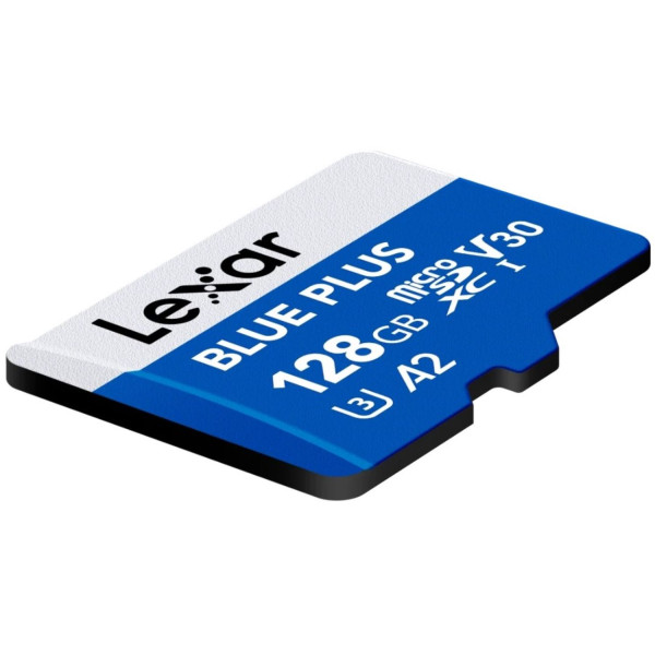 Фото - Карта памяти Lexar MICRO SDXC 128GB UHS-I W/A (LMSBLPL128G-BNANG)