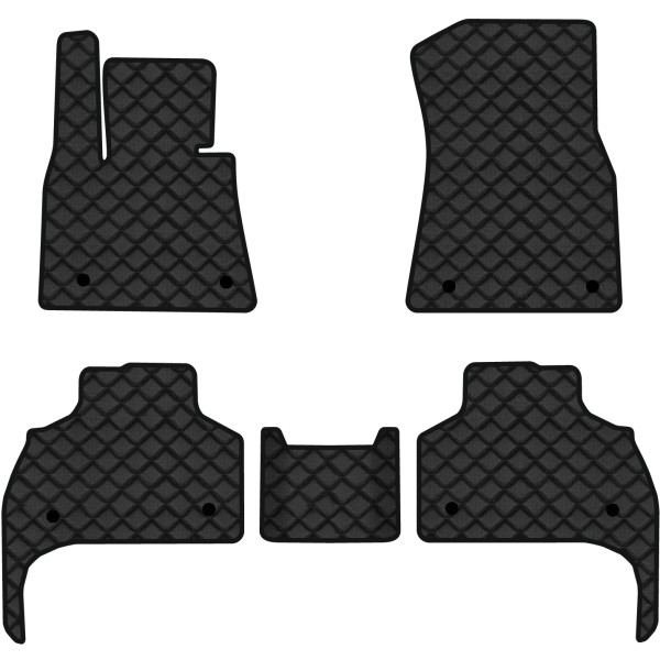 Фото - Коврики из экокожи в салон авто EVAtech ECO для X5 (G05) BMW 2018 4 поколение SUV EU BM1523C5BW8BBB
