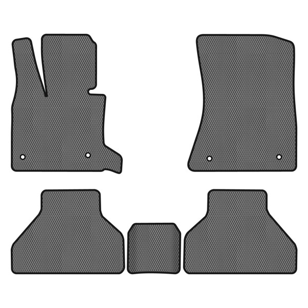 Фото - EVA коврики в салон авто EVAtech для X5 (E70) (open threshold) BMW 2006-2013 2 поколение SUV EU (BM325C5BW4RGB)