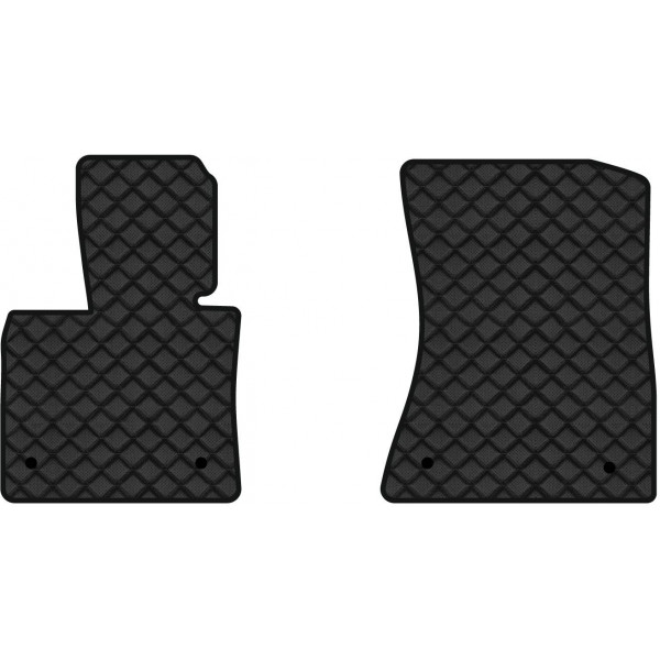 Фото - Коврики из экокожи в салон авто передние EVAtech ECO для X6 (E71) BMW 2008-2013 1 поколение SUV EU BM332AB2BW4BBB