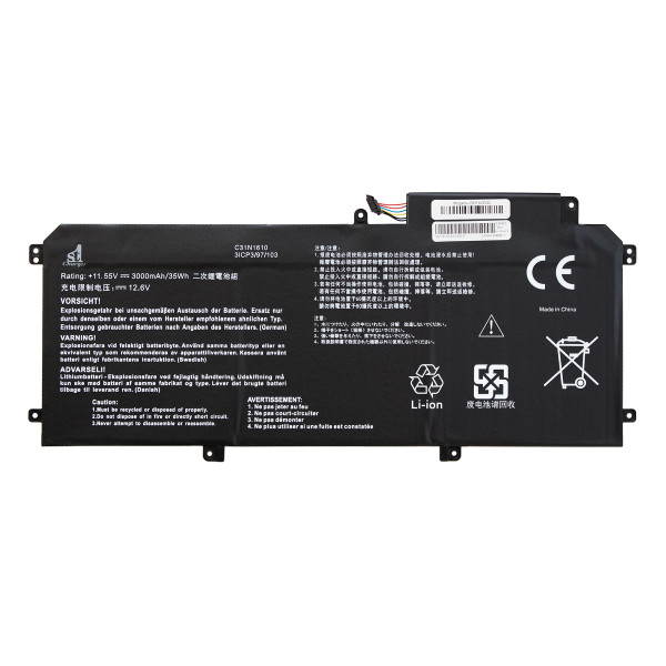 Фото - Аккумулятор для ноутбука 1stCharger 11.55V 3000mAh Black (BN1st3032)