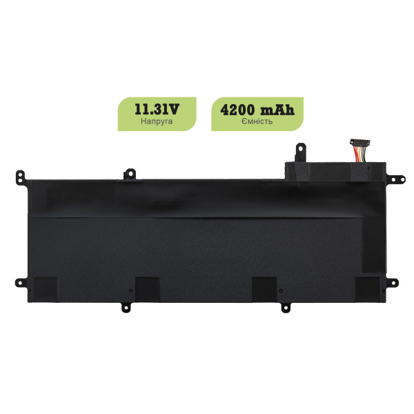 Фото - Аккумулятор для ноутбука 1stCharger 11.31V 4200mAh Black (BN1st3037)