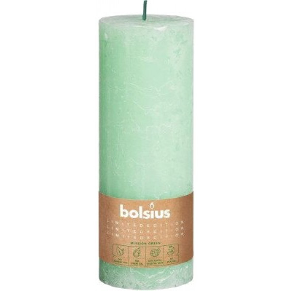 Фото - Свеча декоративная Bolsius Divine Earth Rustic 190/68 Вода