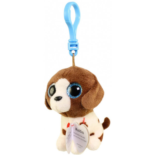 Фото - Мягкая игрушка брелок TY Beanie Boo's Щенок "MUDDLES" 12см (35245)