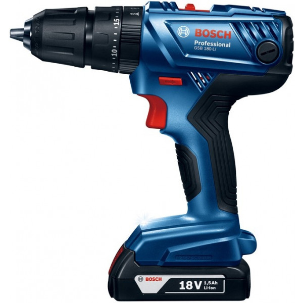 Фото - Дрель-шуруповерт Bosch GSR 180-LI (0.601.9F8.300)