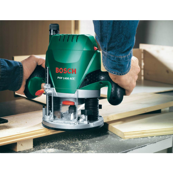Фото - Фрезер Bosch POF 1400 ACE + набор 6 фрез (0.603.26C.801)