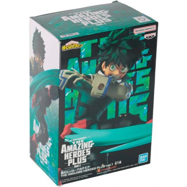 Фото - Коллекционная фигурка Bandai MY HERO ACADEMIA Vol.1 Izuku Midoriya - The Amazing Heroes (BP19269P)