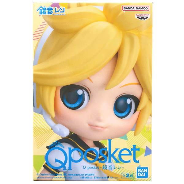Фото - Коллекционная фигурка Banpresto VOCALOID Q Posket Kagamine Len Ver.A (BP19536P)