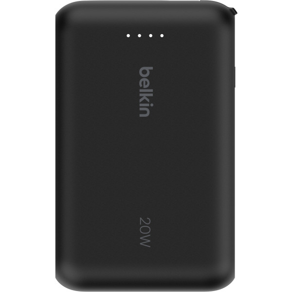 Фото - Батарея мобильная Belkin 10000мА·год, 20Вт +USB-C Black (BPB021HQBK)