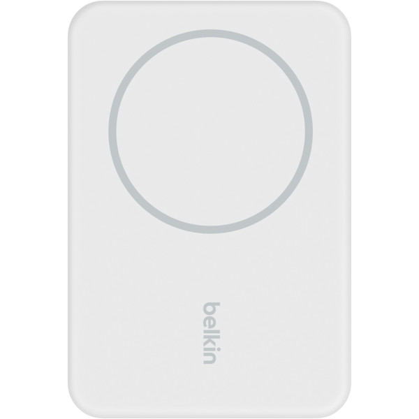 Фото - Батарея мобильная Belkin 5000mAh 7.5Вт MagSafe White (BPD004BTWT)