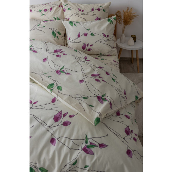 Фото - Комплект постельного белья ТЕП Soft dreams Branch on White (2-03857_25728)