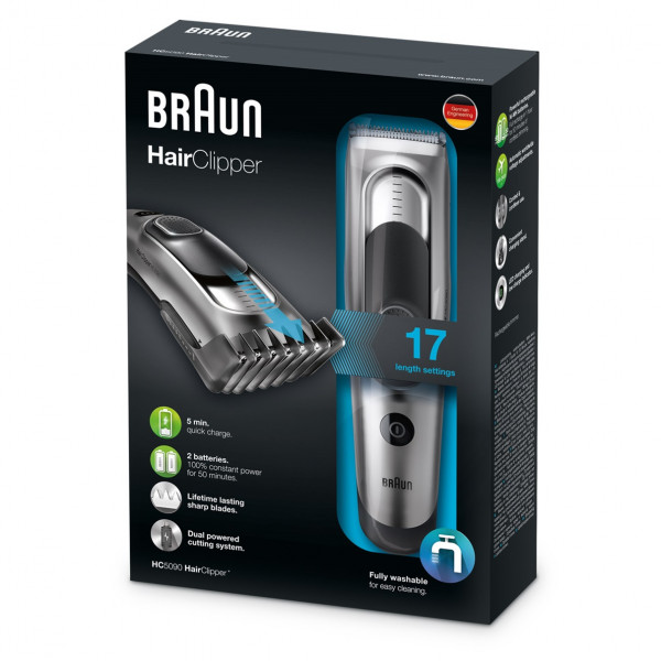Фото - Уценка - Машинка для стрижки волос Braun HC5090
