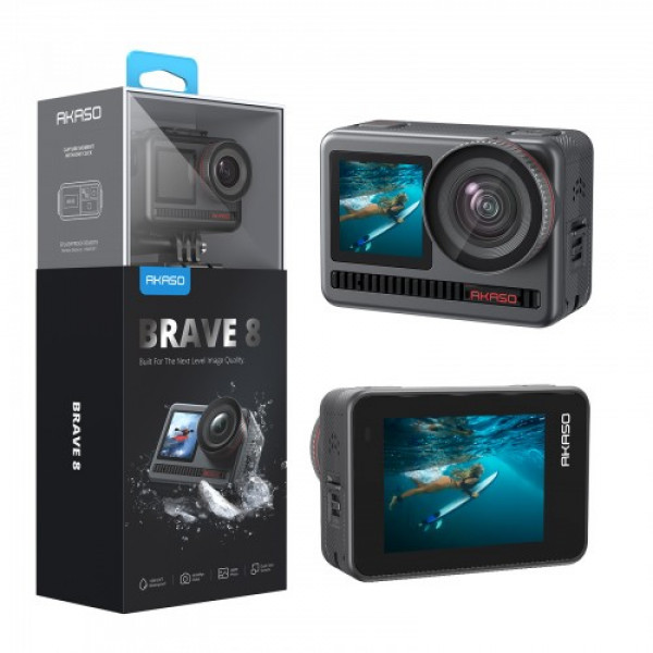 Фото - Экшн-камера AKASO Brave 8 Grey