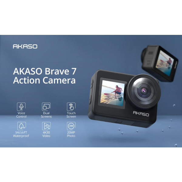 Фото - Экшн-камера AKASO Brave 7