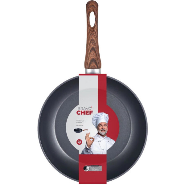 Фото - Сковорода универсальная BRAVO CHEF 26 см Promo (BC-1101-26/р)