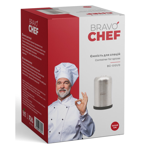 Фото - Емкость для специй и приправ BRAVO CHEF BC-5101/0