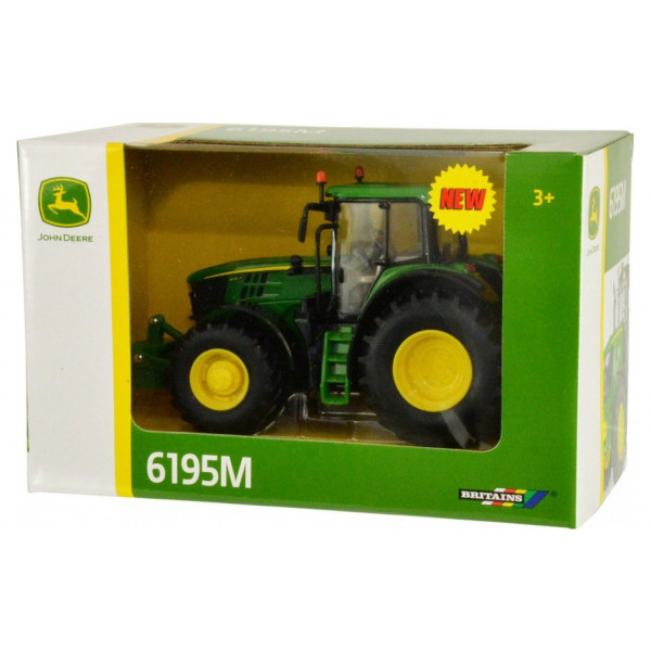 Фото - Коллекционная сельскохозяйственная техника Britains Трактор John Deere 6195M 1:32 (43150)