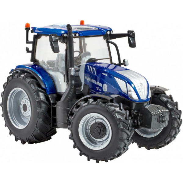 Фото - Коллекционная сельскохозяйственная техника Britains Трактор New Holland T6.180 Blue Power 1:32 (43319)