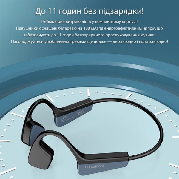 Фото - Наушники накладные беспроводные Langsdom BS17