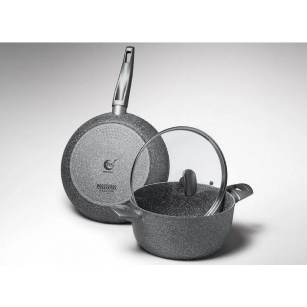 Фото - Кастрюля TVS Mineralia Induction 24 см 4.5 л (BS480242910001C)