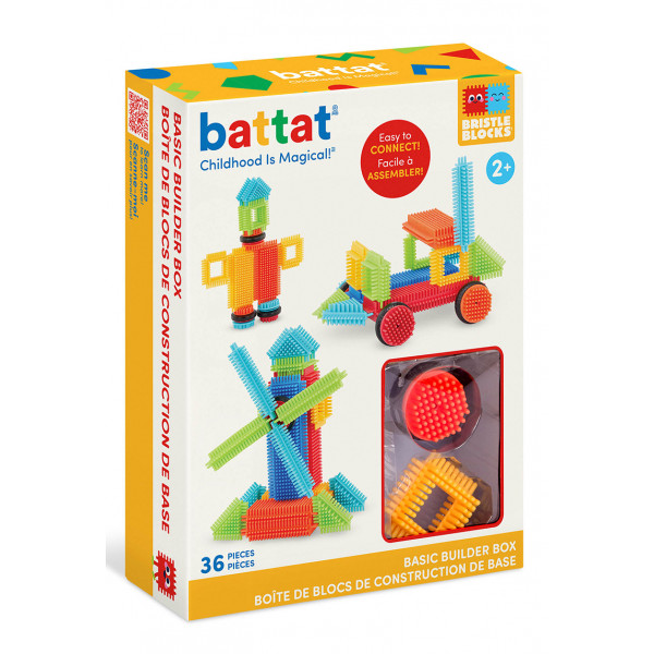 Фото - Пластиковый конструктор Battat Lite Строитель 36 дет. (BT3099Z)