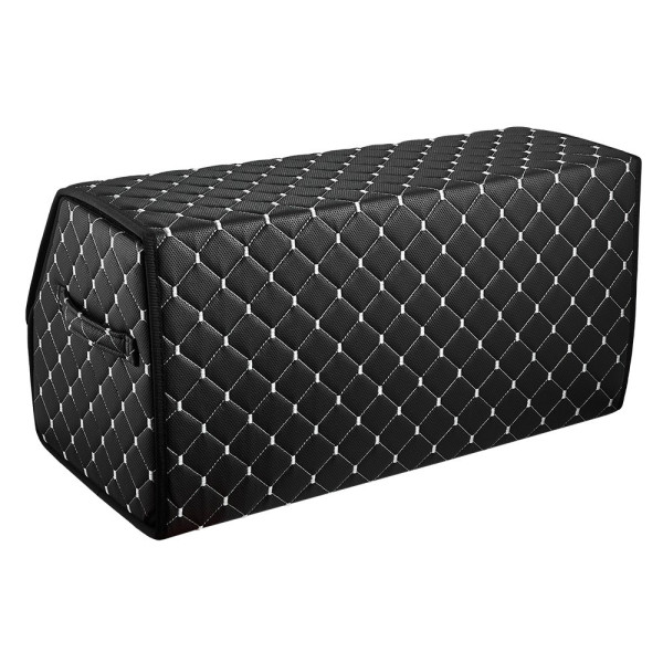 Фото - Сумка-органайзер в багажник Beltex Эко кожа L/60 Тк. черная/серая (BX39722)