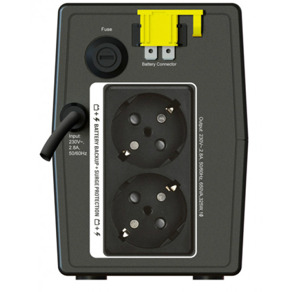 Фото - Источник бесперебойного питания APC Back-UPS 650VA (BX650LI-GR)