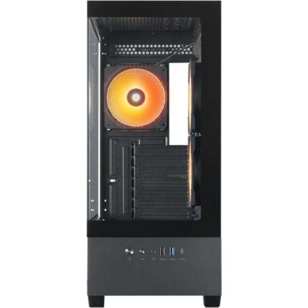 Фото - Корпус Chieftec VISTA GT-01B-OP 3x120mm A-RGB ATX без БП Black (GT-01B-OP)