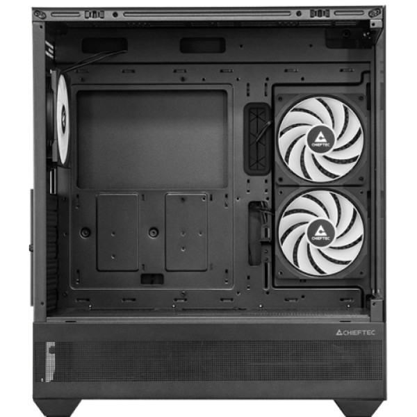 Фото - Корпус Chieftec VISTA GT-01B-OP 3x120mm A-RGB ATX без БП Black (GT-01B-OP)