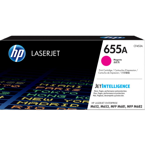 Фото - Картридж-тонер HP LaserJet 655A Magenta (CF453A)