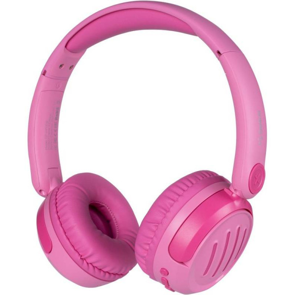 Фото - Наушники накладные беспроводные Gelius KIDBeat GP HP-008 Pink (101286)