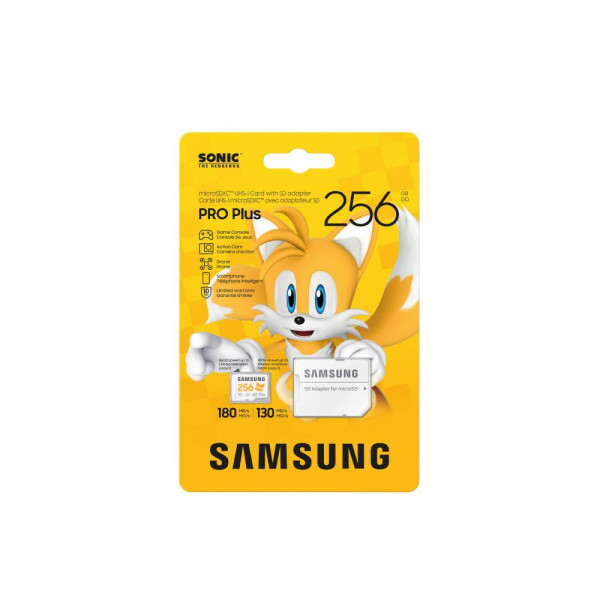 Фото - Карта памяти Samsung MICRO SDXC PRO+ 256GB W/A (MB-MD256SA/LC1)