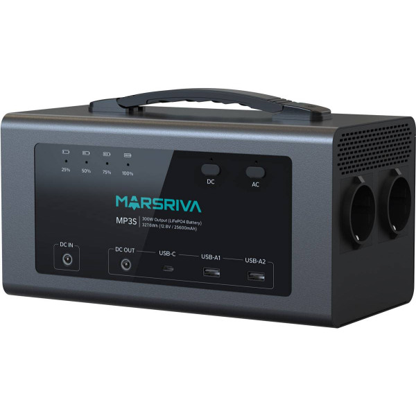 Фото - Зарядная станция универсальная Marsriva 300W (MP3S)