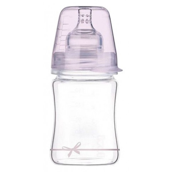 Фото - Бутылочка для кормления Lovi DIAMOND GLASS Baby Shower girl, 150 мл. (74/104girl)