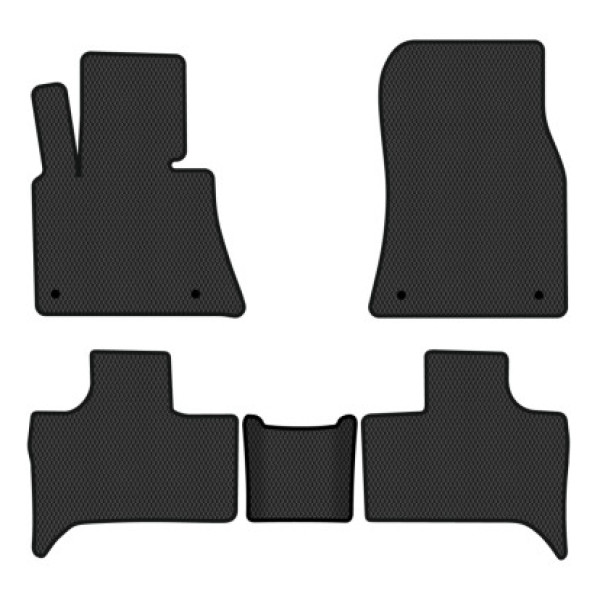 Фото - EVA коврики в салон авто EVAtech для X5 (E53) Restyling BMW 2003-2006 1 поколение SUV EUBM12222C5RBB