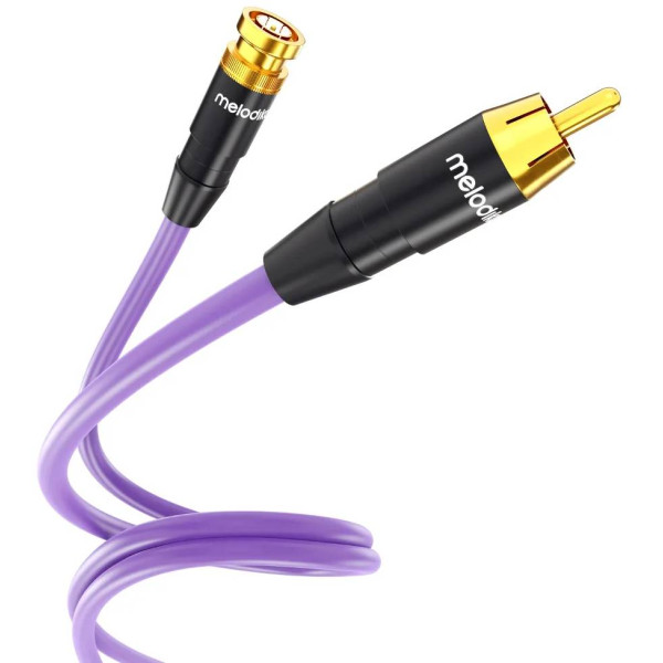 Фото - Кабель RCA Melodika RCA - BNC lenght 1.5m (MDBNR15)
