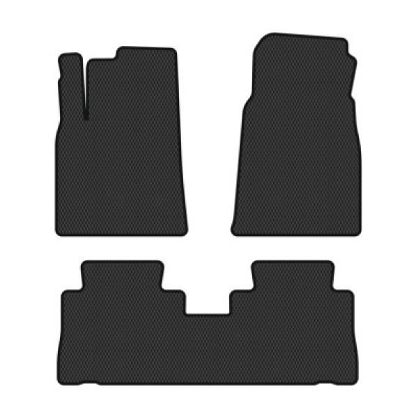 Фото - EVA коврики в салон авто EVAtech для Captiva (C140) 7 seats MT Restyling Chevrolet 2011-2018 1 поколение SUV EU CT1173Z3SGB