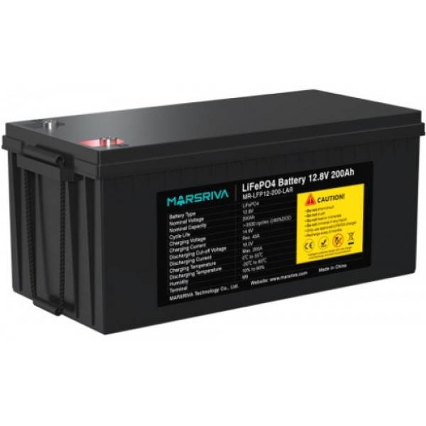 Фото - Аккумулятор для ИБП Marsriva LiFePo4 12,8 V/200Ah (MR-LFP12-200-LAR)