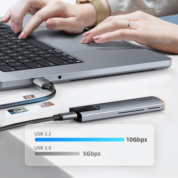 Фото - Кабель синхронизации данных Cabletime USB 3.1 AM - Type-C, 1.5m (CA60J)