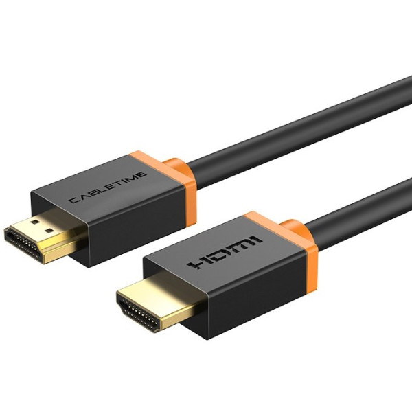 Фото - Кабель HDMI Cabletime HDMI - HDMI V 2.0 (M/M) 1m Black (CH23H)